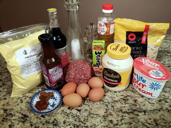 Baked Asian Scotch Eggs with Wasabi Mayonnaise