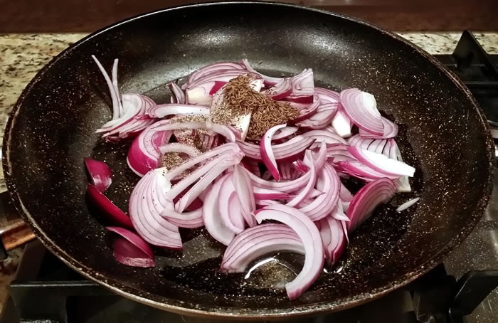 Warm Beetroot, Borlotti Bean and Chorizo Salad