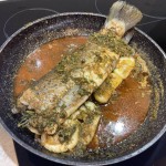 Fresh Trout with Butter Sauce